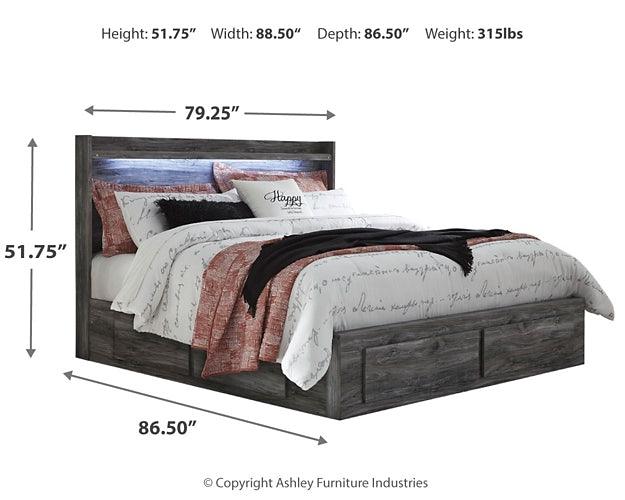 Baystorm AMP000048 Black/Gray Casual Youth Beds By Ashley - sofafair.com
