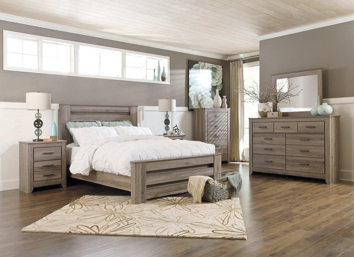 Zelen Chest of Drawers B248-46 Warm Gray Casual Master Bed Cases By AFI - sofafair.com