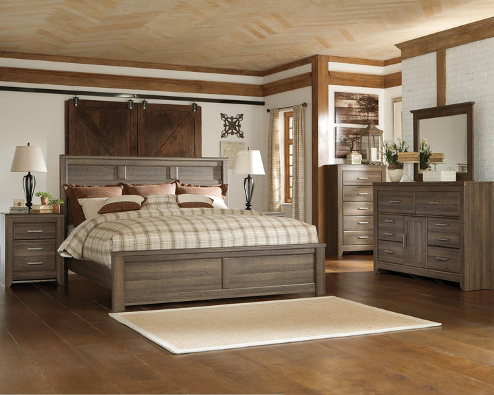 Juararo AMP000058 Brown/Beige Casual Master Beds By Ashley - sofafair.com