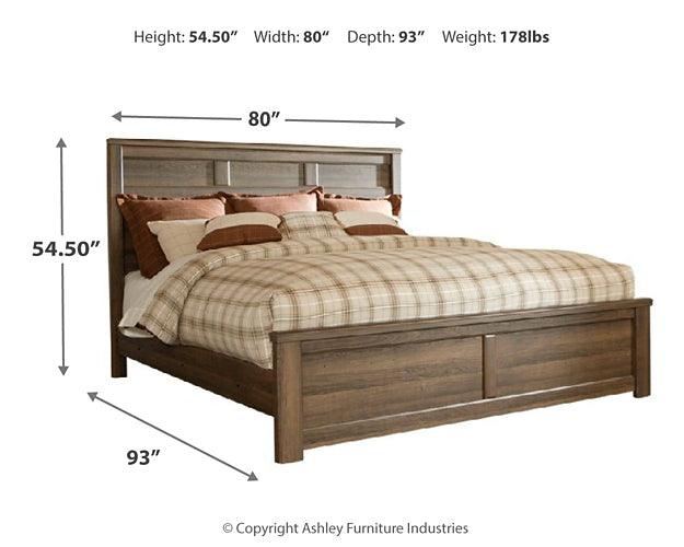 Juararo AMP000058 Brown/Beige Casual Master Beds By Ashley - sofafair.com