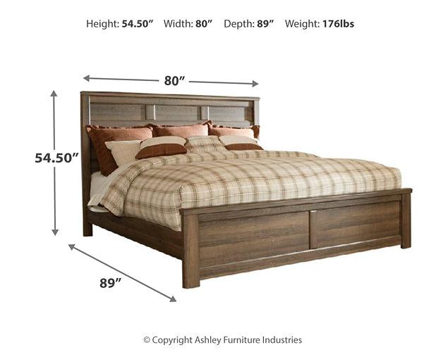 Juararo AMP000058 Brown/Beige Casual Master Beds By Ashley - sofafair.com