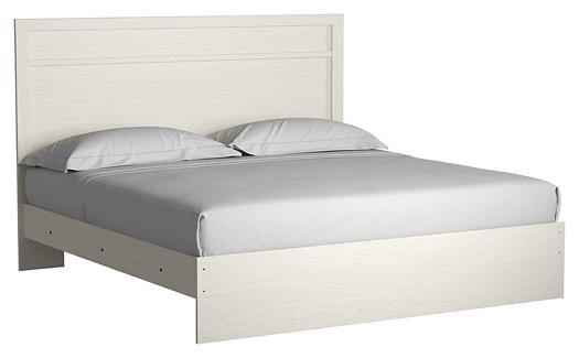 Stelsie King Panel Bed B2588B3 White Casual Master Beds By AFI - sofafair.com