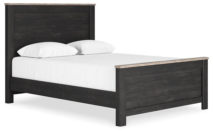 Nanforth AMP011566 Black/Gray Traditional Master Beds By Ashley - sofafair.com