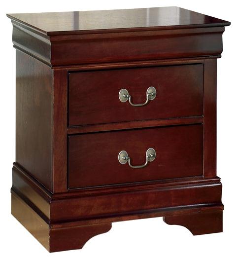 Alisdair Queen Sleigh Bed, Dresser, Mirror, Chest and Nightstand B376B12 Dark Brown Traditional Bedroom Package By AFI - sofafair.com