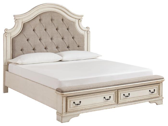 Realyn California King Upholstered Bed B743B21 Two-tone Casual Master Beds By AFI - sofafair.com