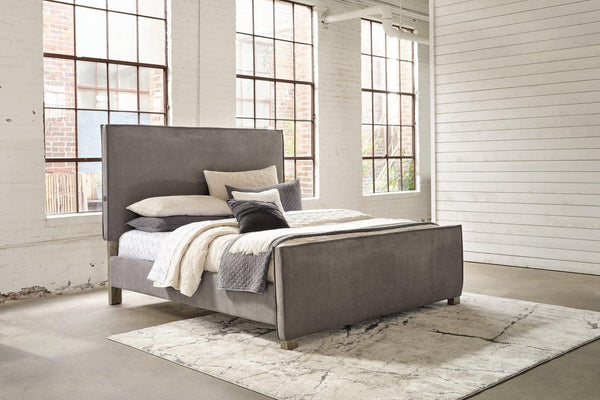 Krystanza AMP009229 Black/Gray Casual Master Beds By Ashley - sofafair.com