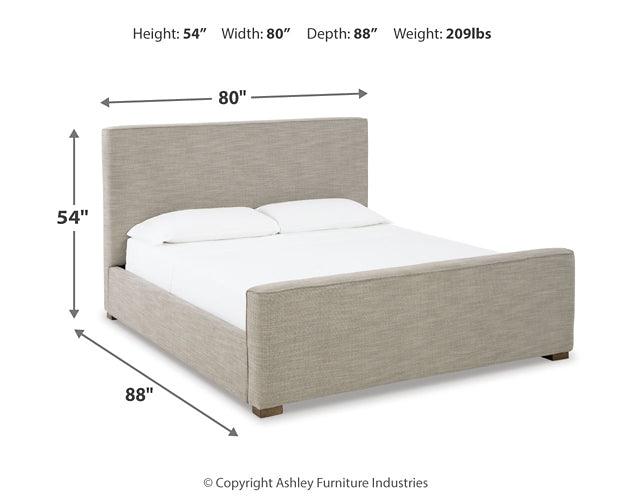 Dakmore AMP011141 Brown/Beige Casual Master Beds By Ashley - sofafair.com
