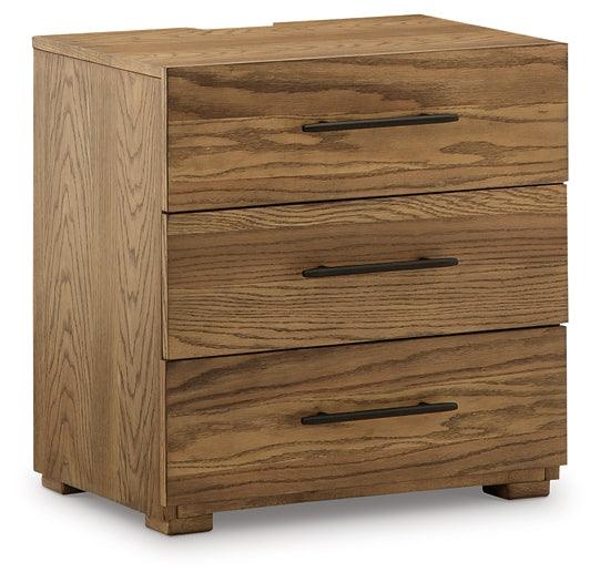 Dakmore Nightstand B783-93 Brown Casual Master Bed Cases By AFI - sofafair.com