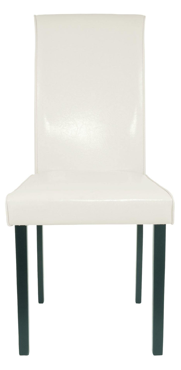 Kimonte Dining Chair D250-01 Ivory Contemporary Casual Seating By AFI - sofafair.com