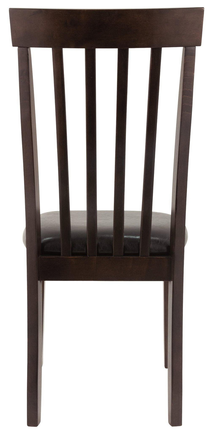Hammis Dining Chair D310-01 Dark Brown Contemporary Casual Seating By AFI - sofafair.com