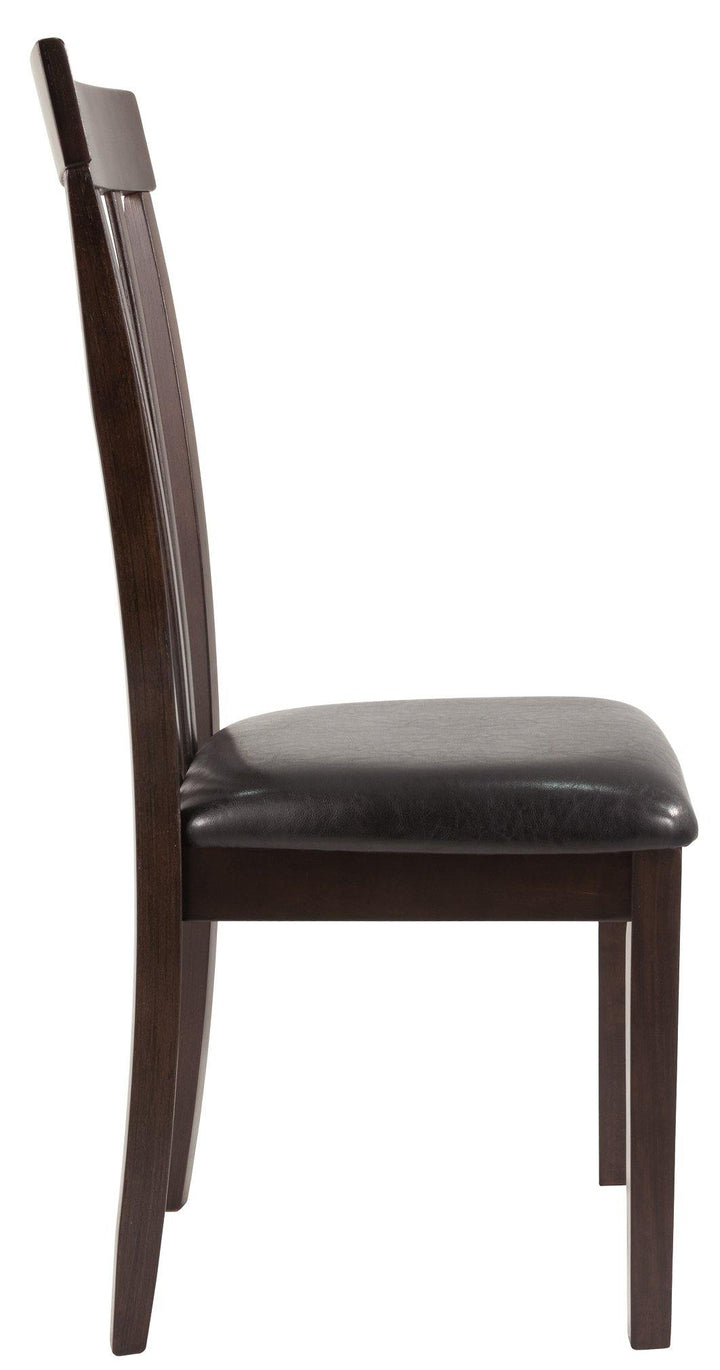 Hammis Dining Chair D310-01 Dark Brown Contemporary Casual Seating By AFI - sofafair.com