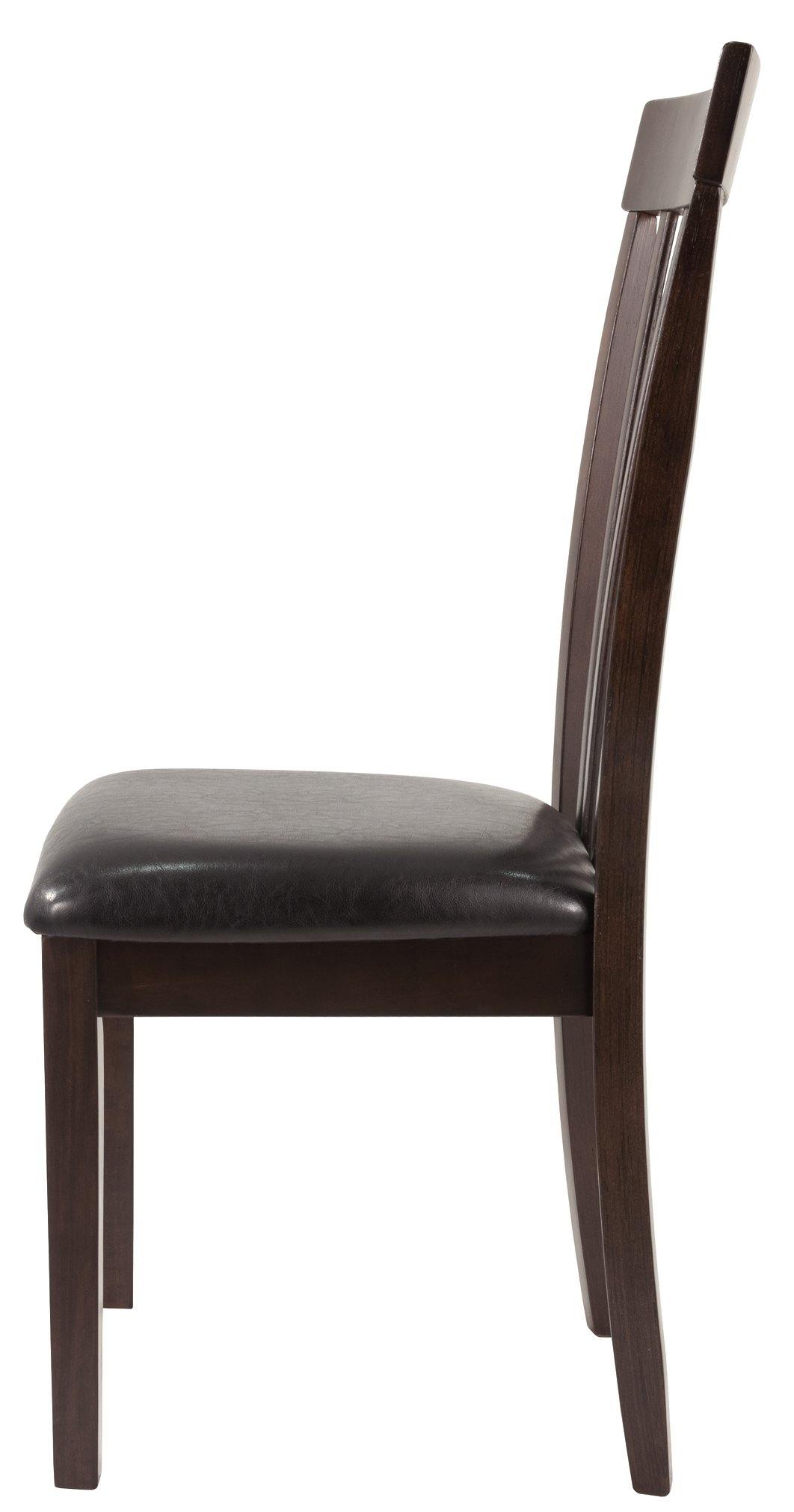 Hammis Dining Chair D310-01 Dark Brown Contemporary casual seating By ashley - sofafair.com