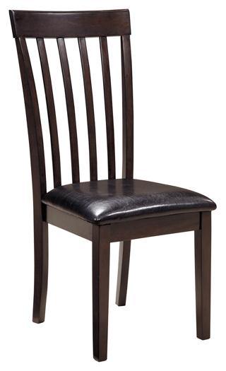 Hammis Dining Chair D310-01 Dark Brown Contemporary casual seating By ashley - sofafair.com