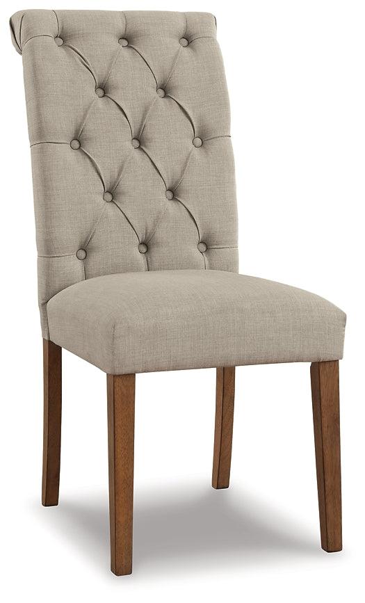 Harvina Dining Chair Set of 2 D324-03X2 Beige Casual Casual Seating By AFI - sofafair.com