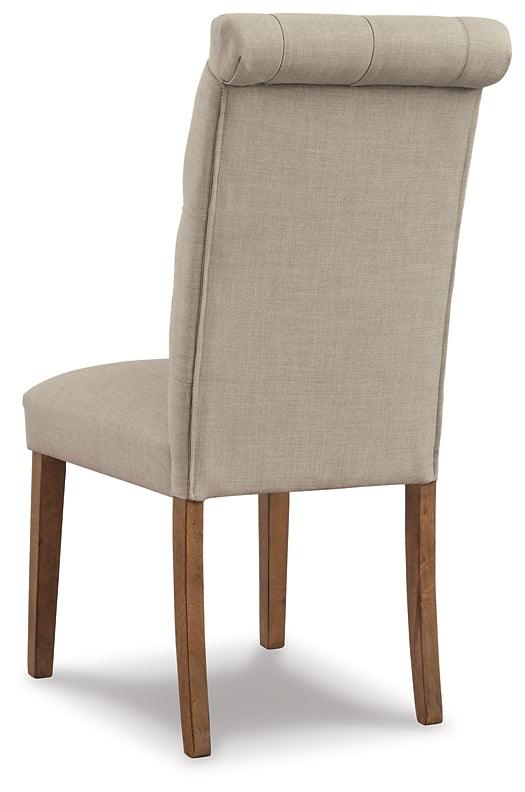 Harvina Dining Chair Set of 2 D324-03X2 Beige Casual Casual Seating By AFI - sofafair.com