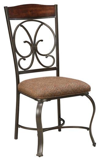 Glambrey Dining Chair D329-01 Brown Traditional Casual Seating By AFI - sofafair.com