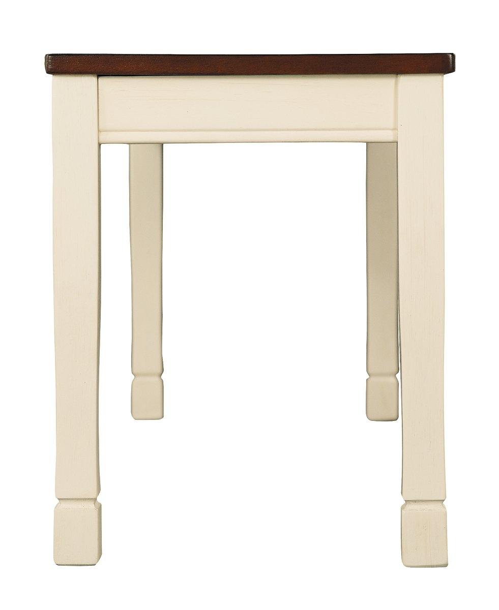 Whitesburg Dining Bench D583-00 Brown/Cottage White Casual casual seating By ashley - sofafair.com