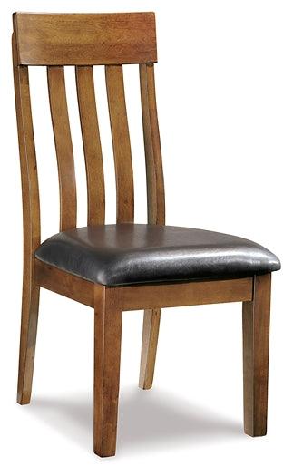 Ralene Dining Chair Set of 2 D594-01X2 Medium Brown Casual Formal Seating By AFI - sofafair.com