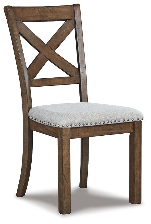 Moriville Dining Chair Set of 2 D631-01X2 Beige Casual Casual Seating By AFI - sofafair.com
