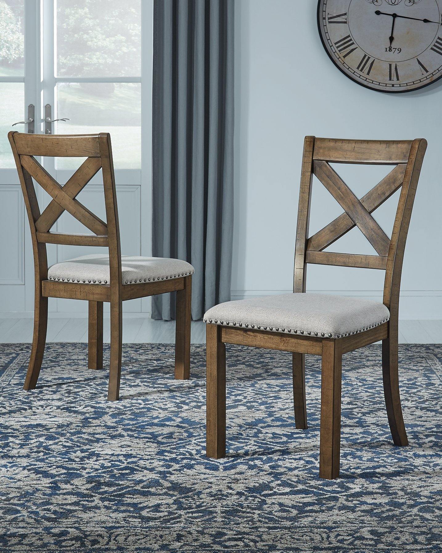 Moriville Dining Chair D631-01 Beige Casual casual seating By ashley - sofafair.com