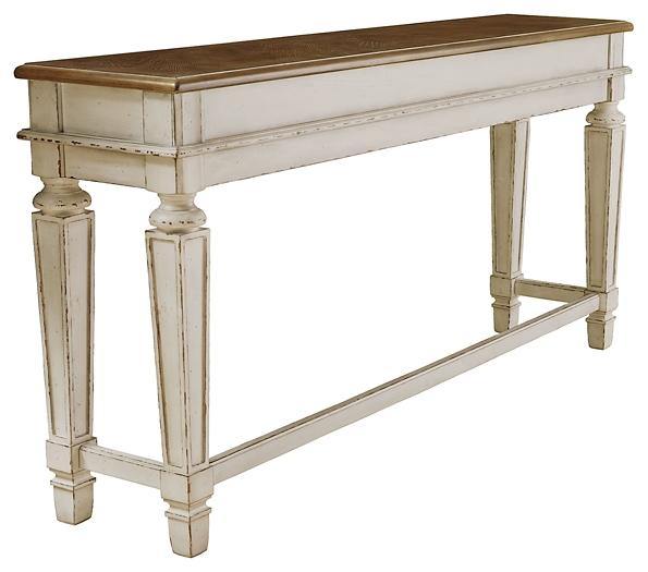 Realyn Counter Height Dining Table D743-52 Two-tone Casual Formal Tables By AFI - sofafair.com