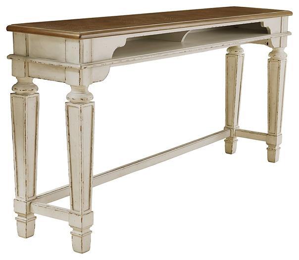Realyn Counter Height Dining Table D743-52 Two-tone Casual Formal Tables By AFI - sofafair.com