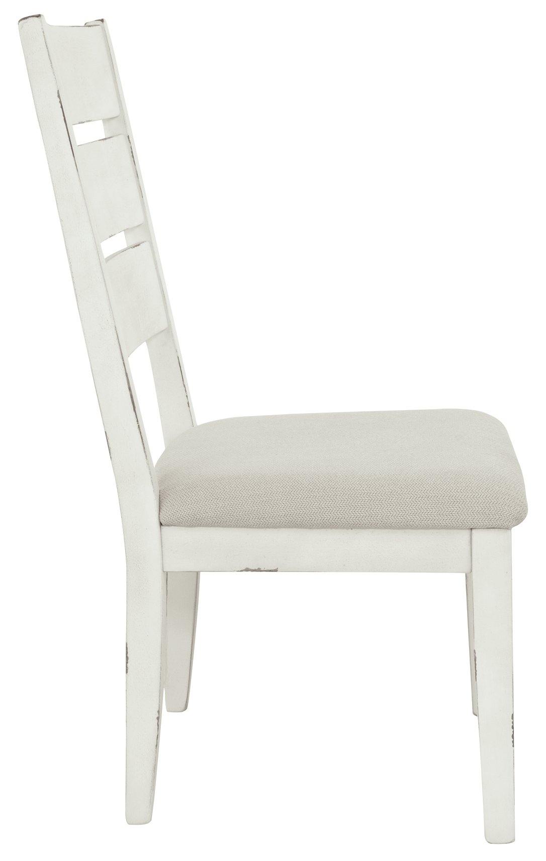 Grindleburg Dining Chair D754-01 Antique White Casual formal seating By ashley - sofafair.com