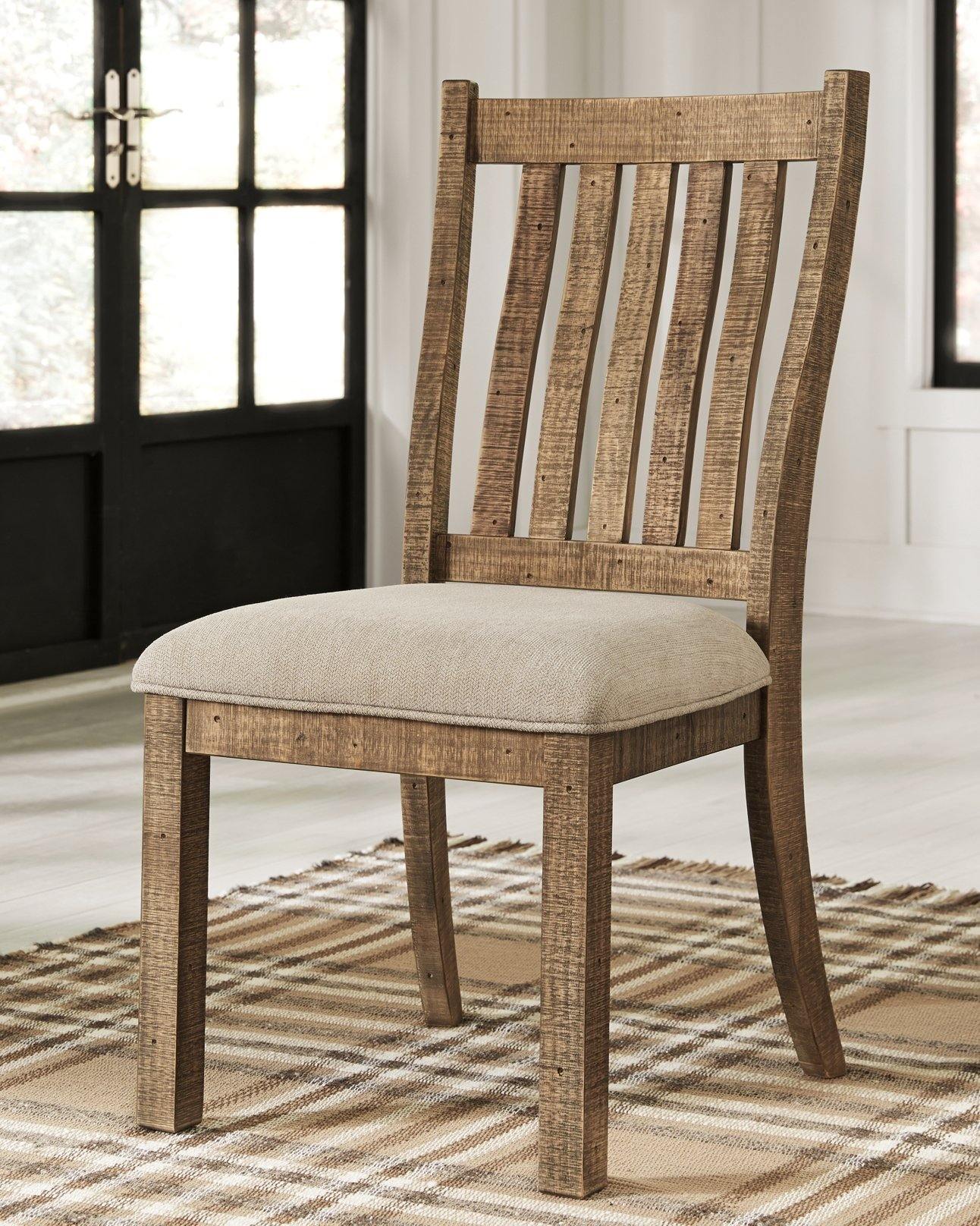 Grindleburg Dining Chair D754-05 Light Brown Casual formal seating By ashley - sofafair.com