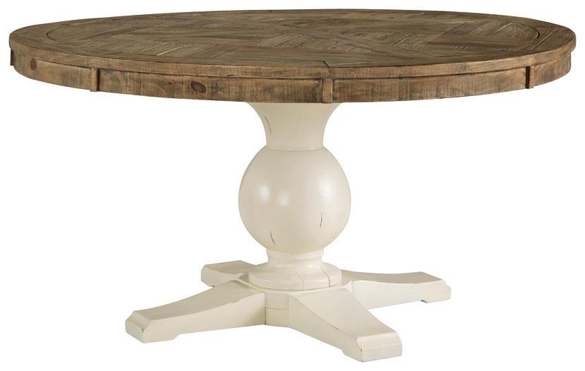 Light Brown Casual Grindleburg Dining Table D754D5 By ashley - sofafair.com