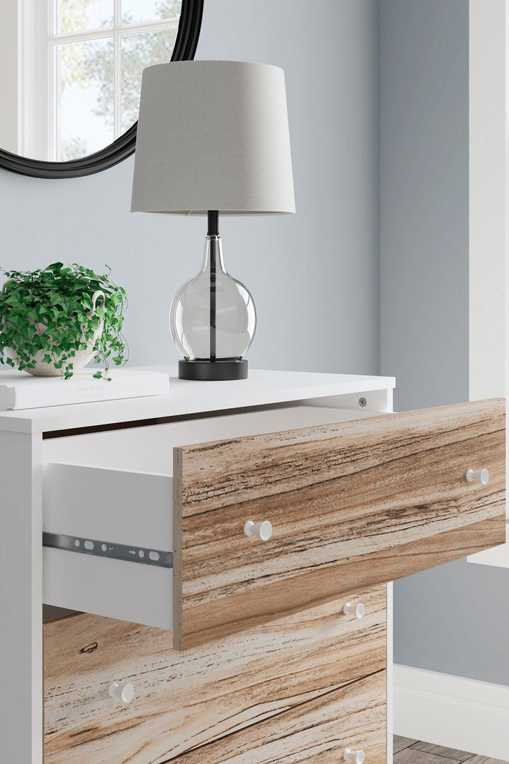 Piperton Chest of Drawers EA1221-243 Natural Contemporary Multi-Room Storage By AFI - sofafair.com