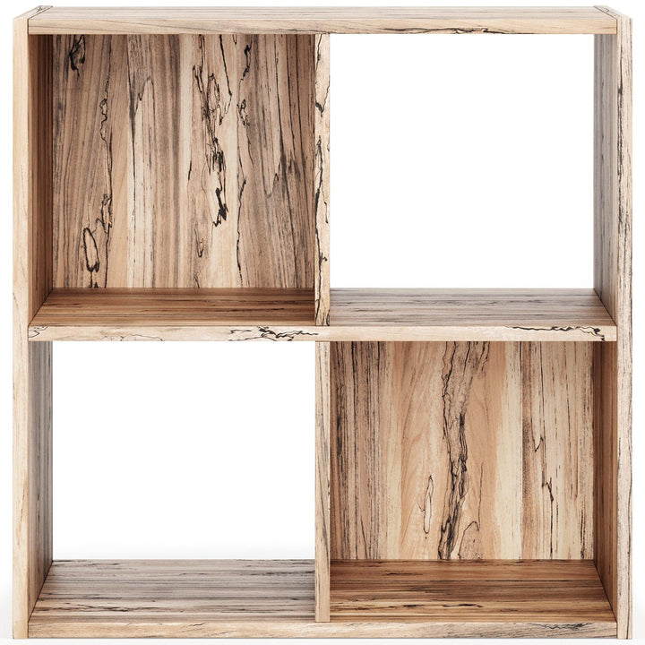 Piperton Four Cube Organizer EA1221-2X2 Natural Contemporary Multi-Room Storage By AFI - sofafair.com