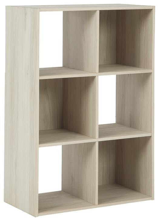 Socalle Six Cube Organizer EA1864-3X2 Light Natural Contemporary Multi-Room Storage By AFI - sofafair.com