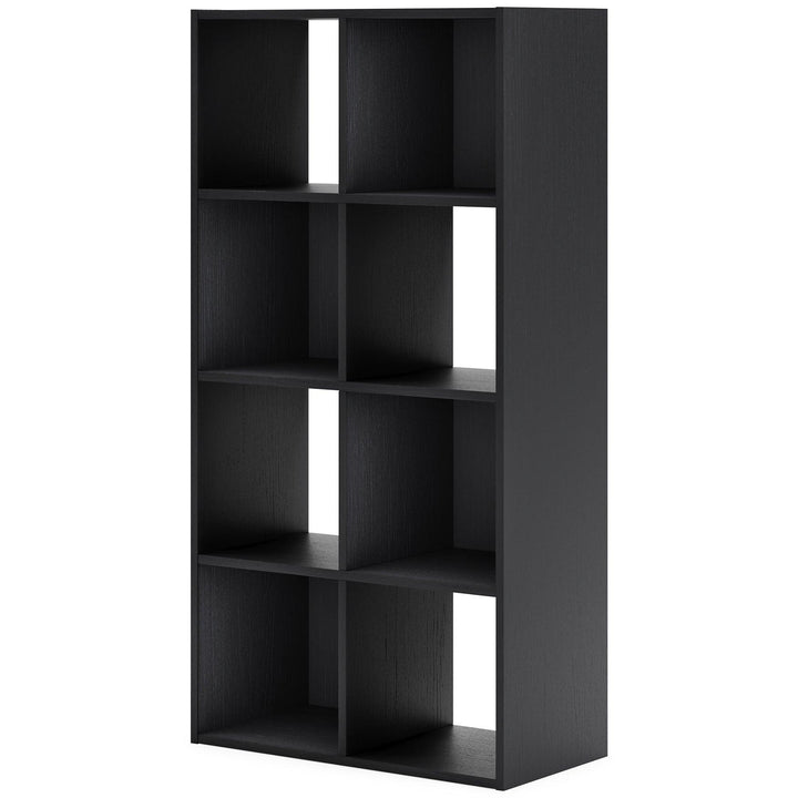 Langdrew Eight Cube Organizer EA4957-4X2 Black Contemporary Multi-Room Storage By AFI - sofafair.com