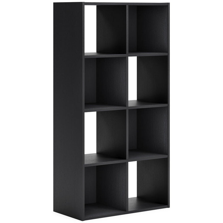 Langdrew Eight Cube Organizer EA4957-4X2 Black Contemporary Multi-Room Storage By AFI - sofafair.com