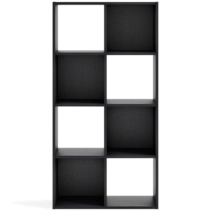 Langdrew Eight Cube Organizer EA4957-4X2 Black Contemporary Multi-Room Storage By AFI - sofafair.com