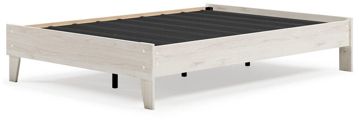 Socalle Full Platform Bed EB1864-112 Light Natural Contemporary Youth Beds By AFI - sofafair.com