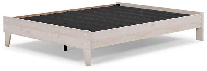 Socalle Queen Platform Bed EB1864-113 Light Natural Contemporary Master Beds By AFI - sofafair.com