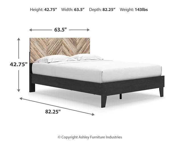Piperton AMP011262 Black/Gray Contemporary Youth Beds By Ashley - sofafair.com