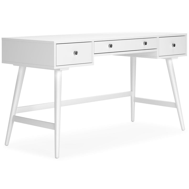 Thadamere 54 Home Office Desk H060-127 White Contemporary Desks By AFI - sofafair.com