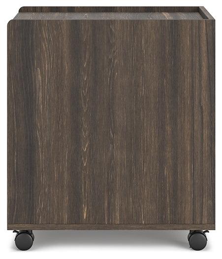 Zendex File Cabinet H304-12 Dark Brown Contemporary Home Office Storage By AFI - sofafair.com