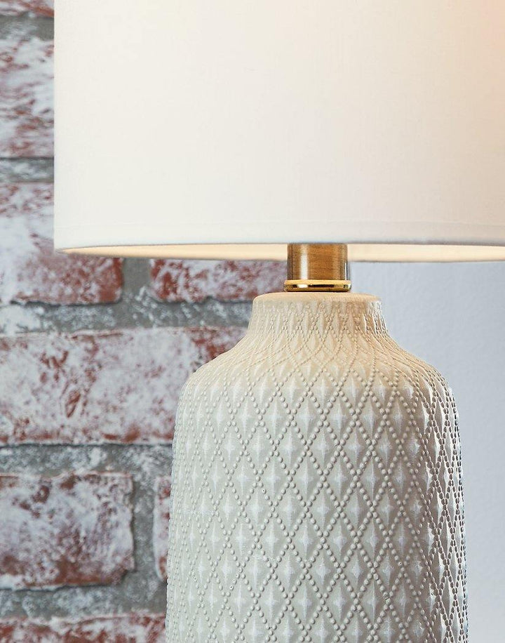 Donnford Table Lamp L180114 Gray Contemporary Table Lamps By AFI - sofafair.com