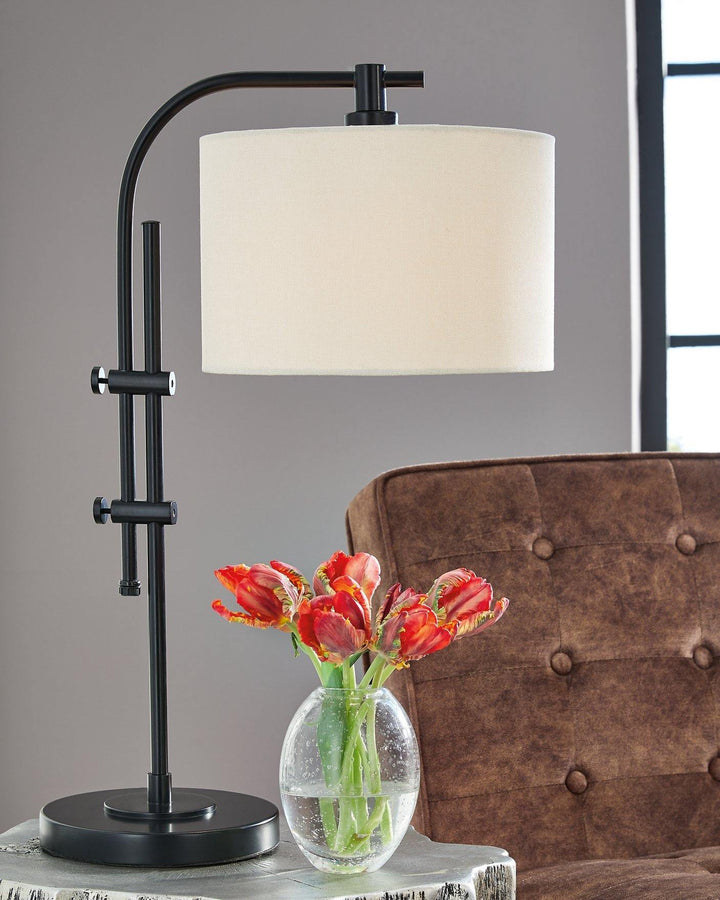 Baronvale Accent Lamp L206043 Black Casual Table Lamps By AFI - sofafair.com
