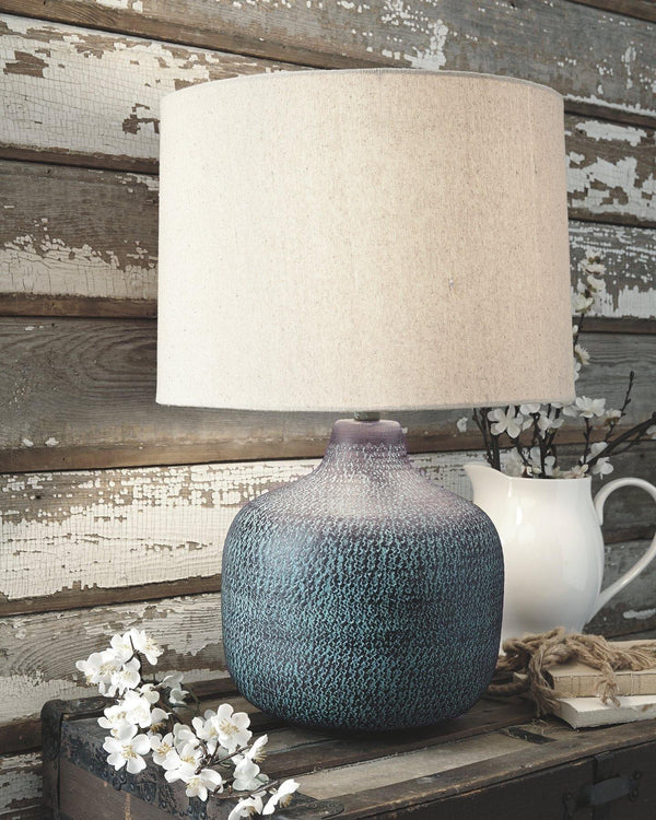 Malthace Table Lamp L207304 Patina Casual Table Lamps By AFI - sofafair.com
