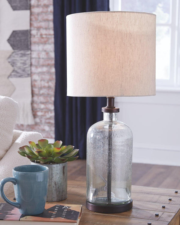 Bandile Table Lamp L430674 Clear/Bronze Finish Casual Table Lamps By AFI - sofafair.com