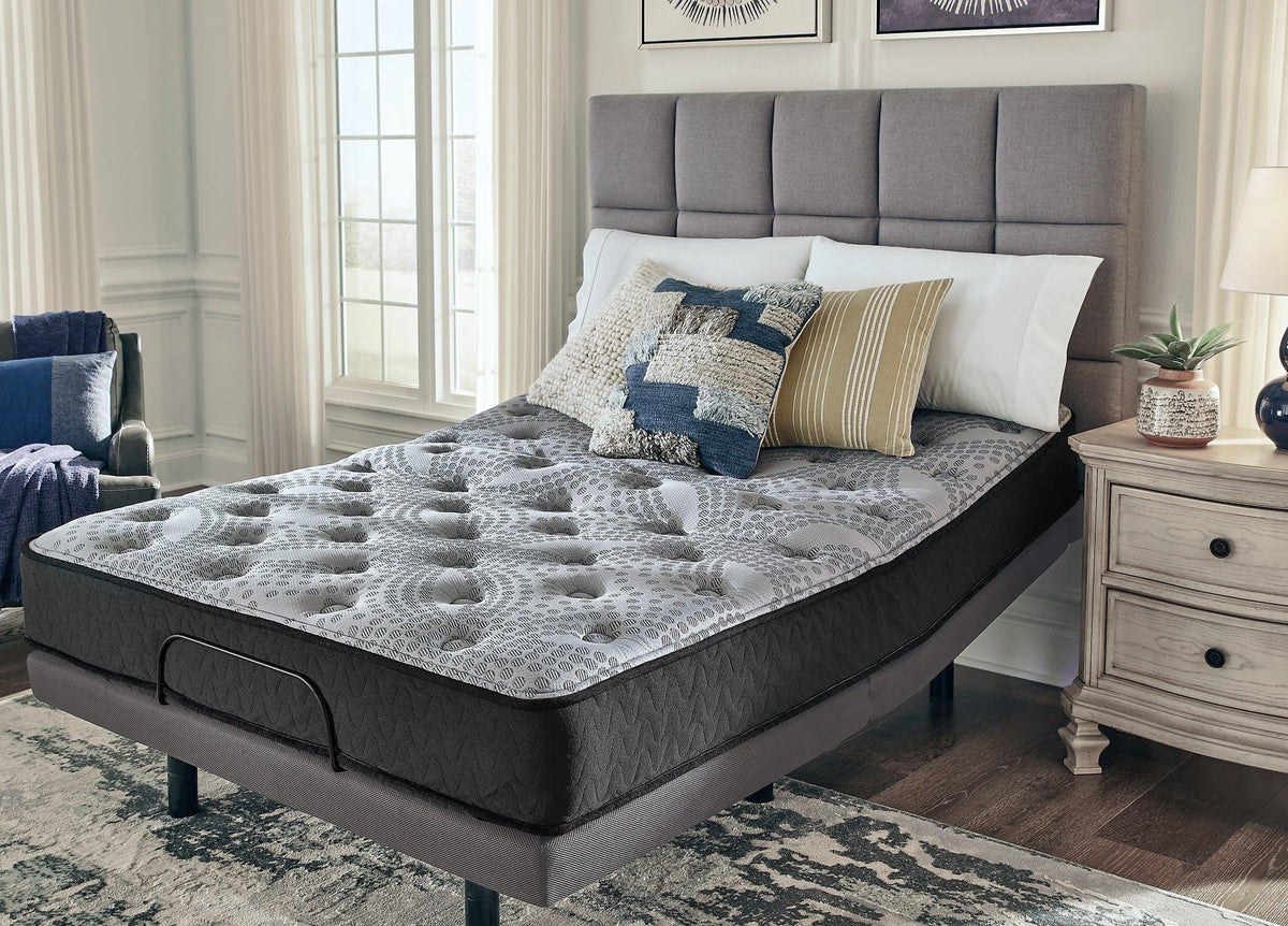 Hybrid Mattress by AFI Comfort Plus Queen Mattress M50931 Gray ...