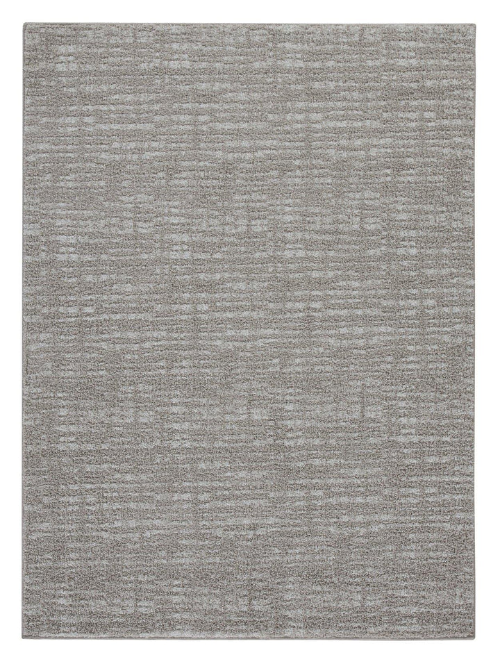 Norris 76 x 96 Rug R400801 Taupe/White Casual Area Rugs By AFI - sofafair.com