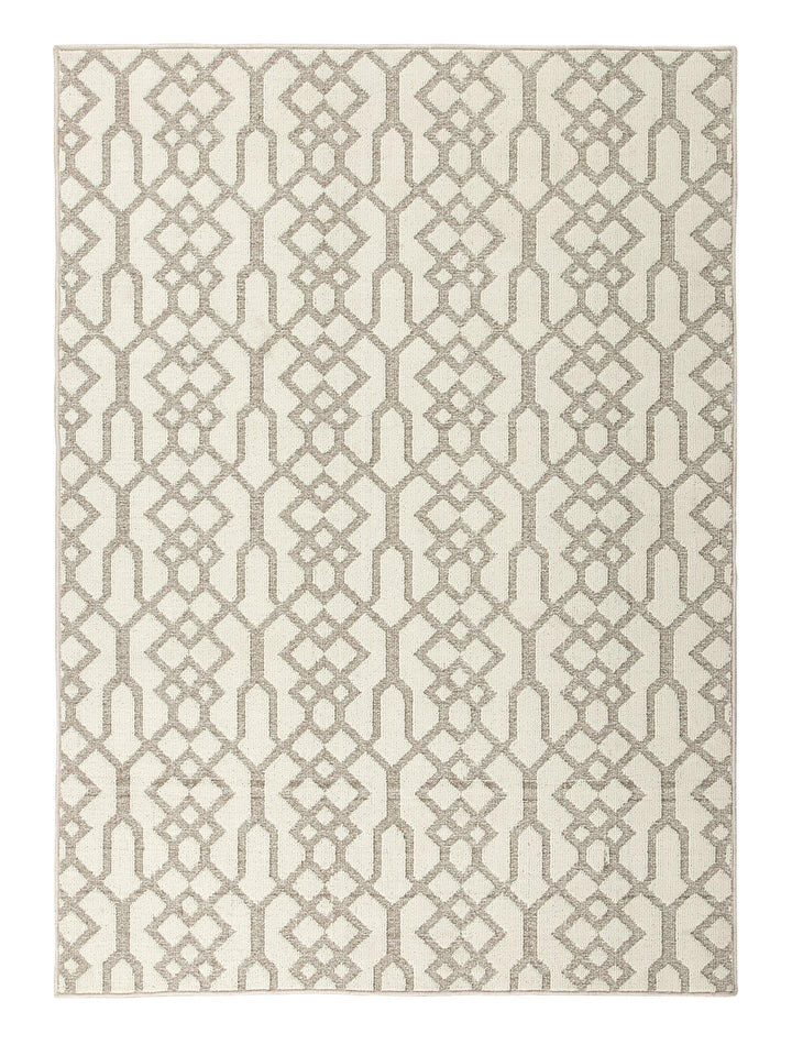 Coulee 8 x 10 Rug R402541 Natural/Cream Casual Area Rugs By AFI - sofafair.com