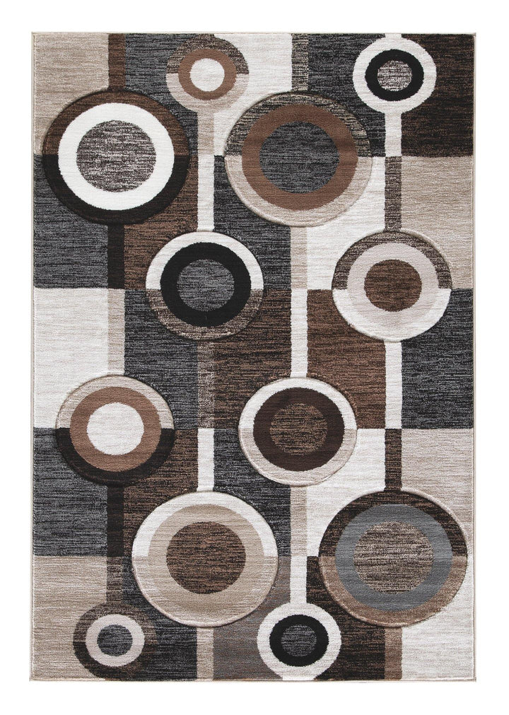 Guintte 5 x 67 Rug R403972 Multi Contemporary Area Rugs By AFI - sofafair.com