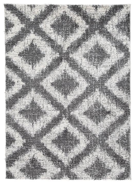 Junette 710 x 10 Rug R404971 Cream/Gray Casual Area Rugs By AFI - sofafair.com