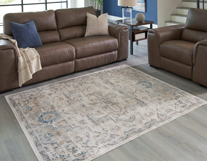 Barkham 53 x 7 Rug R405552 Multi Contemporary Area Rugs By AFI - sofafair.com